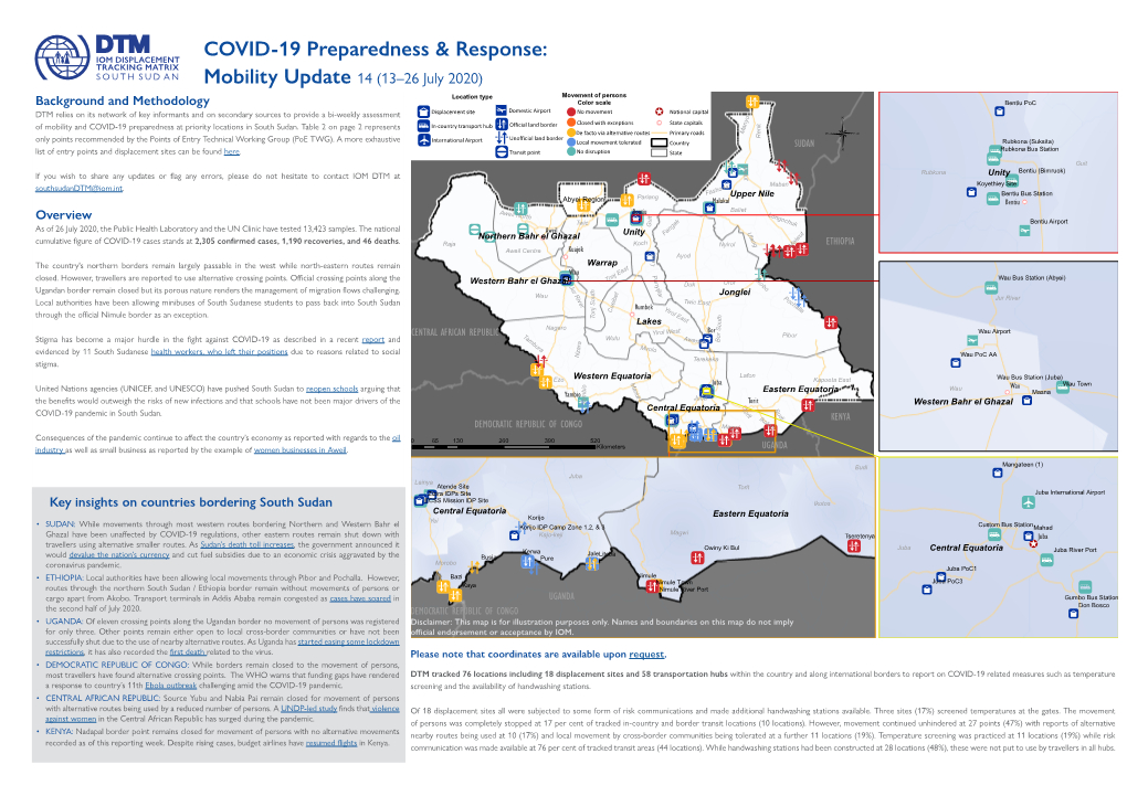 COVID-19 Preparedness & Response