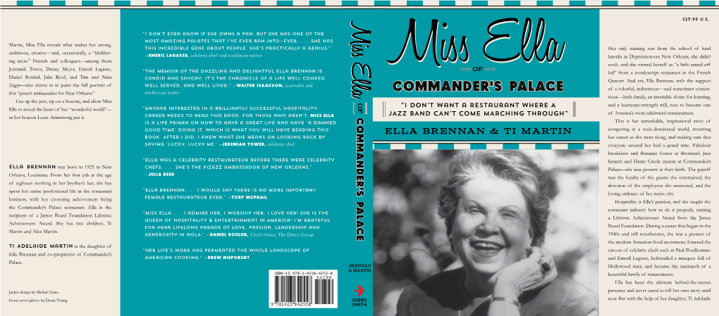 Download Miss Ella of Commander's Palace EBLAD