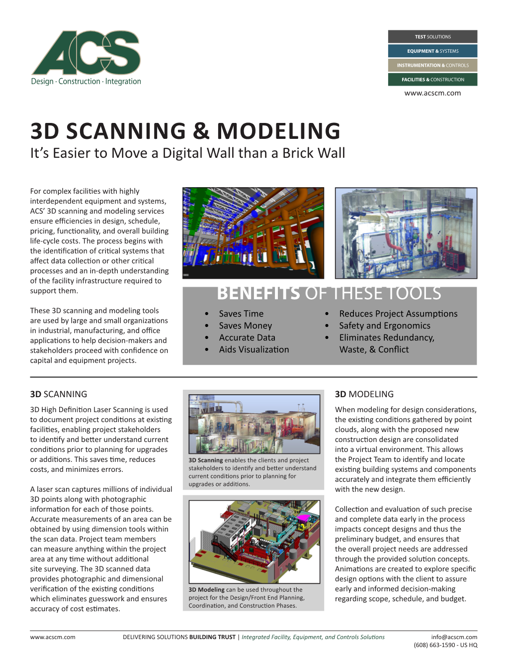 3D Scanning & Modeling