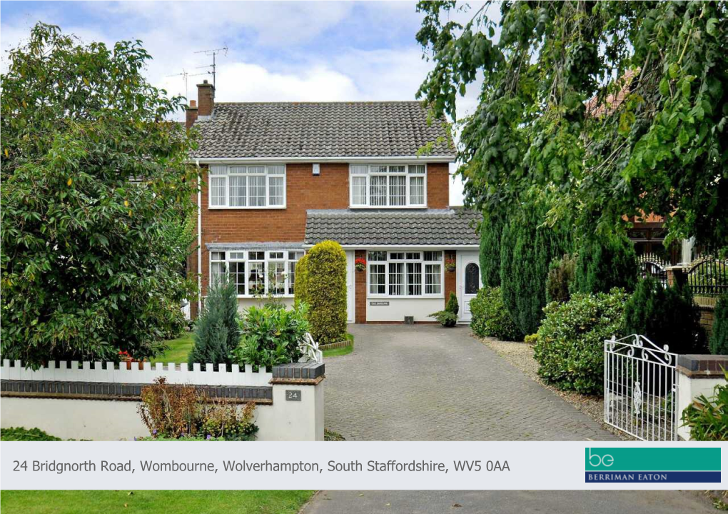 24 Bridgnorth Road, Wombourne, Wolverhampton, South