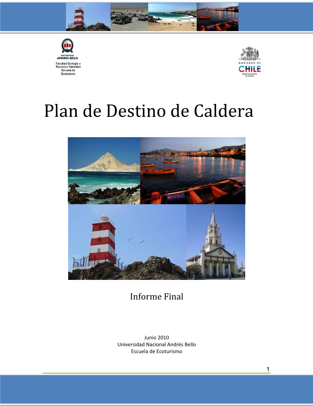 Plan De Destino De Caldera