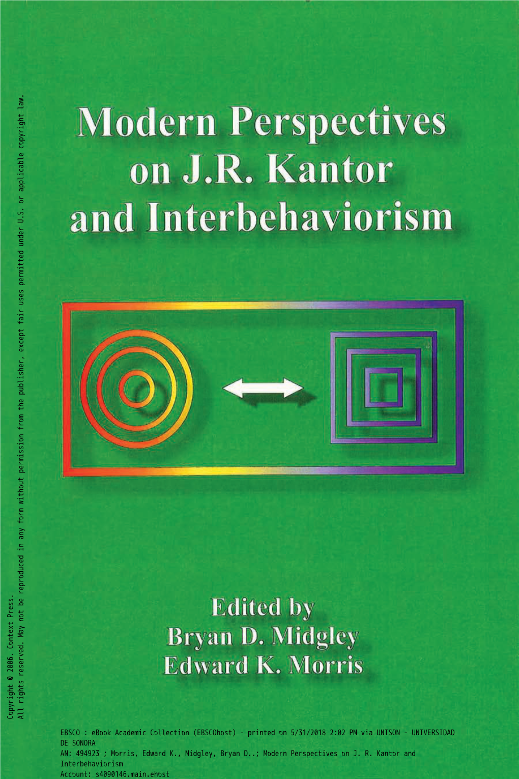 Modern Perspectives on JR Kantor and Interbehaviorism