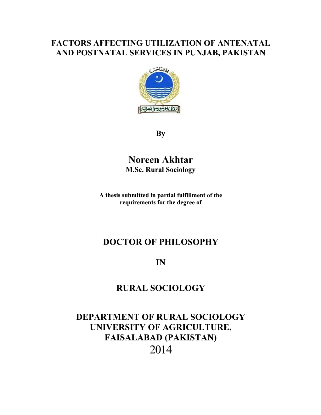 Noreen Akhtar M.Sc