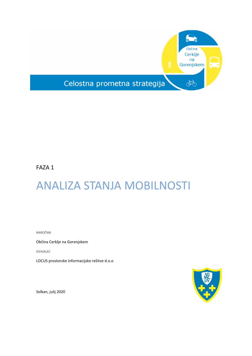 Analiza Stanja Mobilnosti