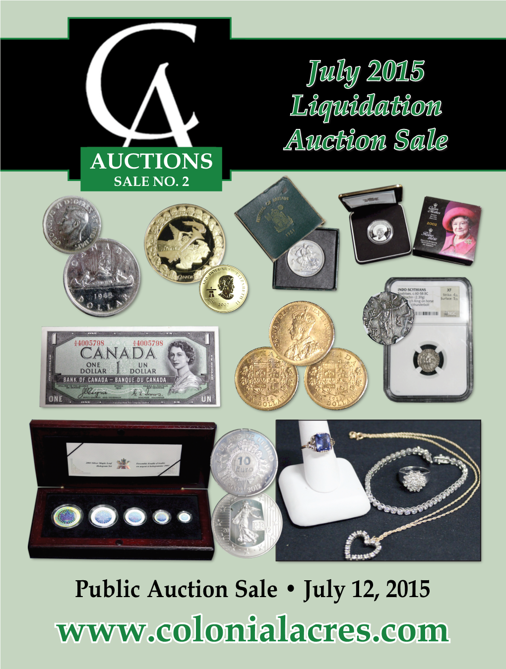 July 2015 Liquidation Auction Sale Auctions Sale No