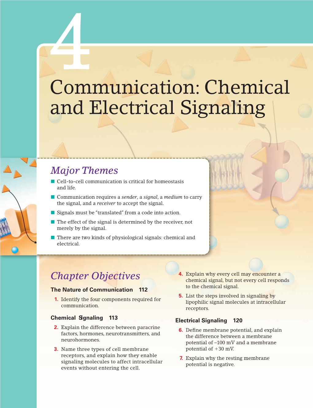 Communication: Chemical and Electrical Signaling