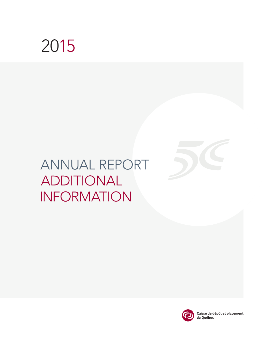 Annual Report Additional Information