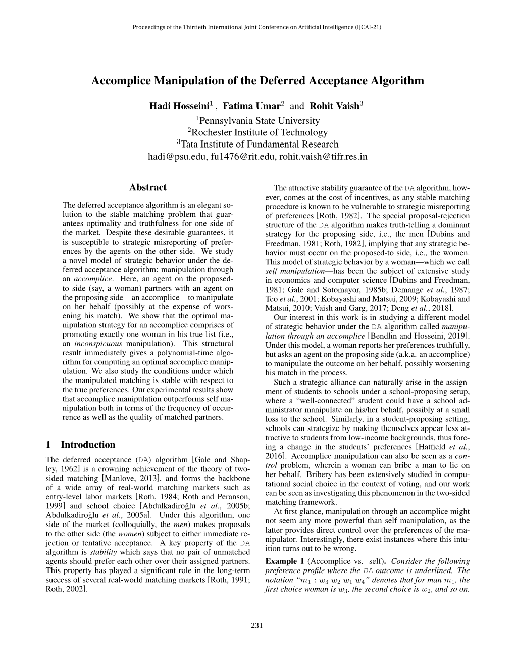 Accomplice Manipulation of the Deferred Acceptance Algorithm