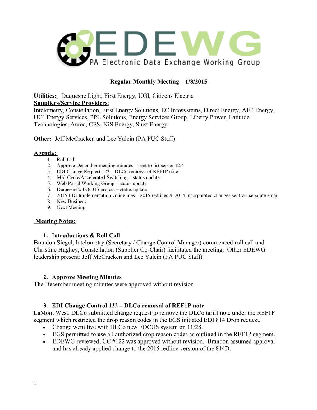 EDEWG Meeting Minutes s7