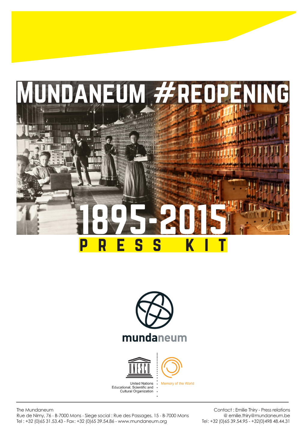 Mundaneum #Reopening