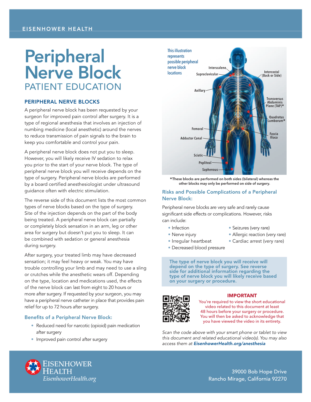 PATIENT EDUCATION Axillary