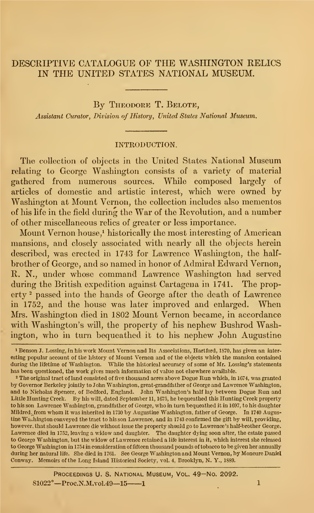 Proceedings of the United States National Museum