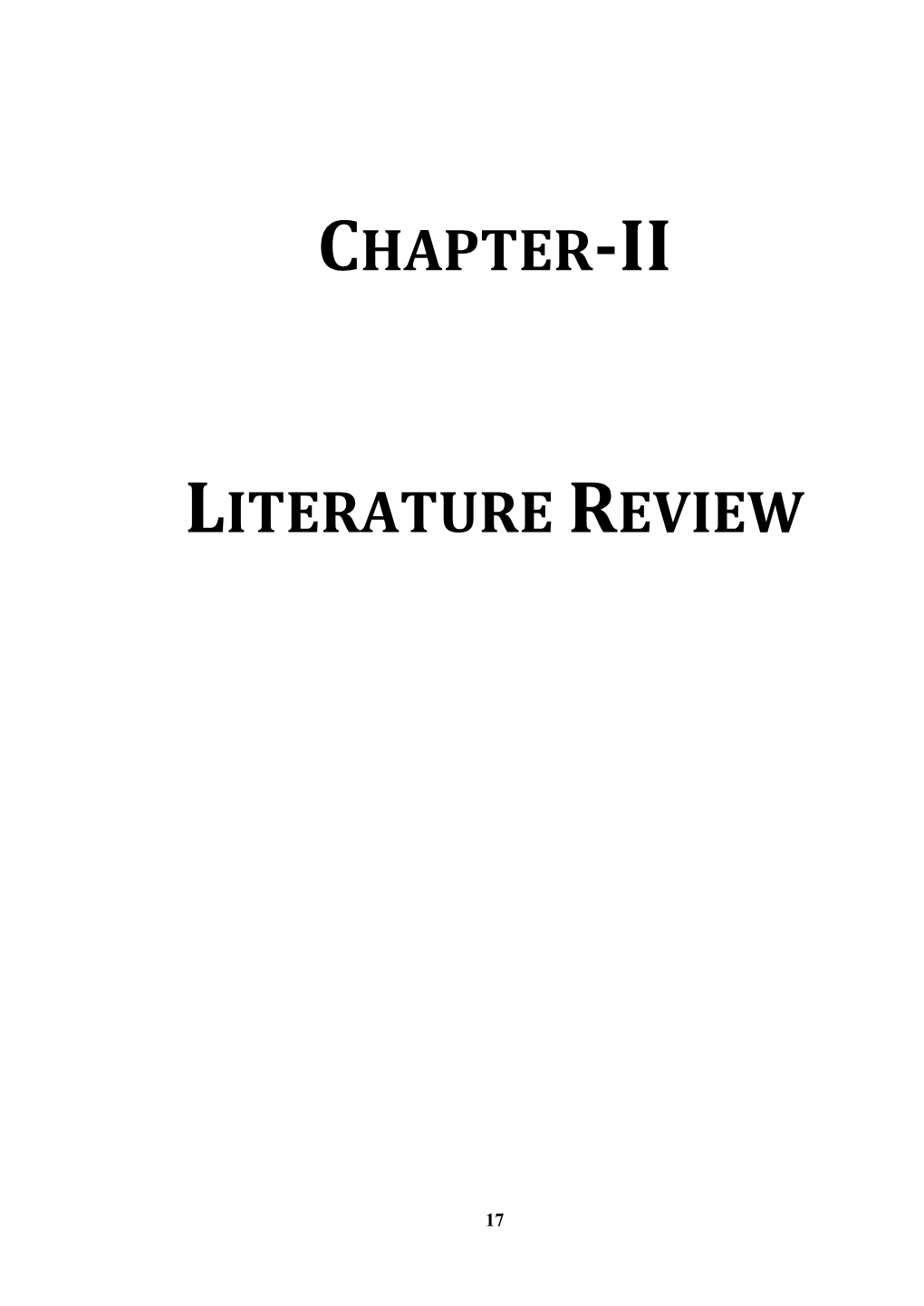 Chapter-2:- LITERATURE REVIEW