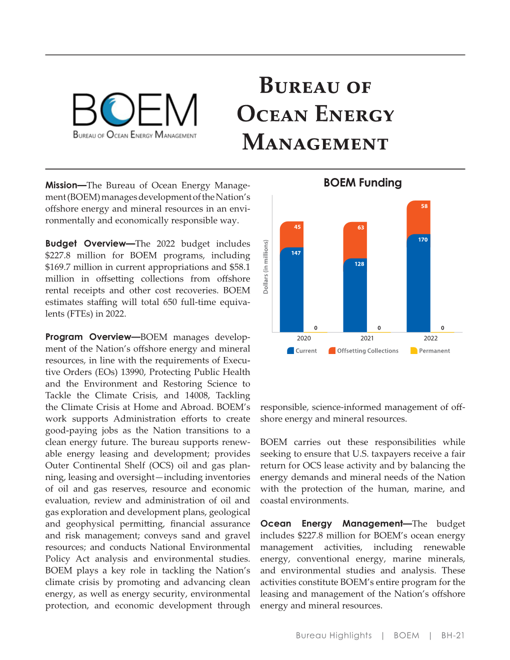 Bureau of Ocean Energy Management