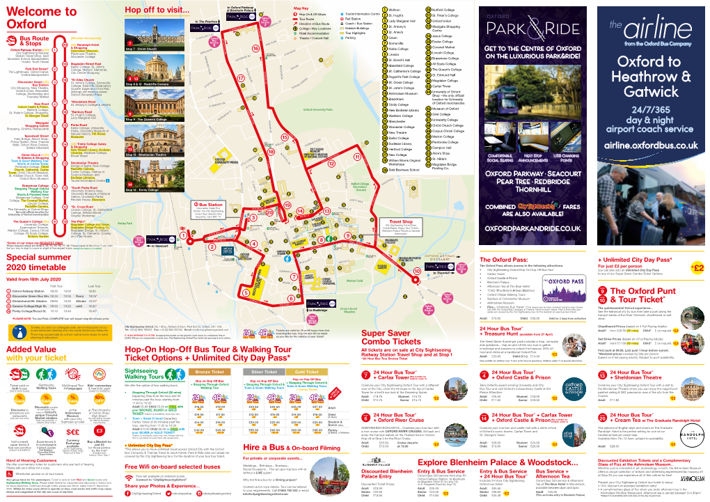 Oxford to Heathrow & Gatwick