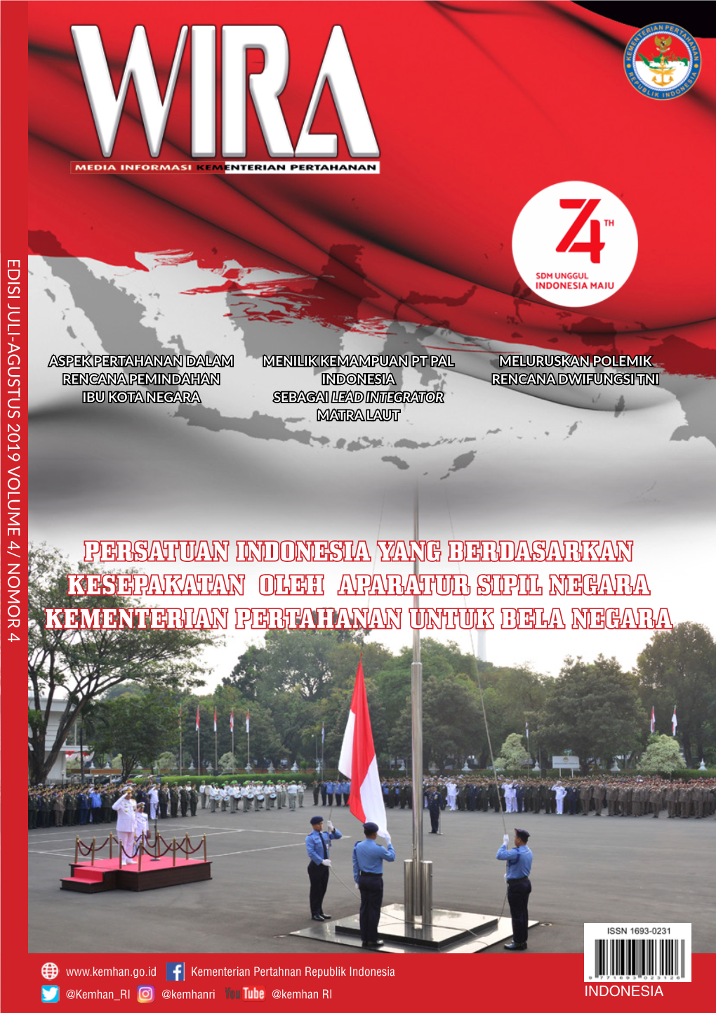 Persatuan Indonesia Yang Berdasarkan Kesepakatan Oleh Aparatur Sipil Negara Kementerian Pertahanan Untuk Bela Negara