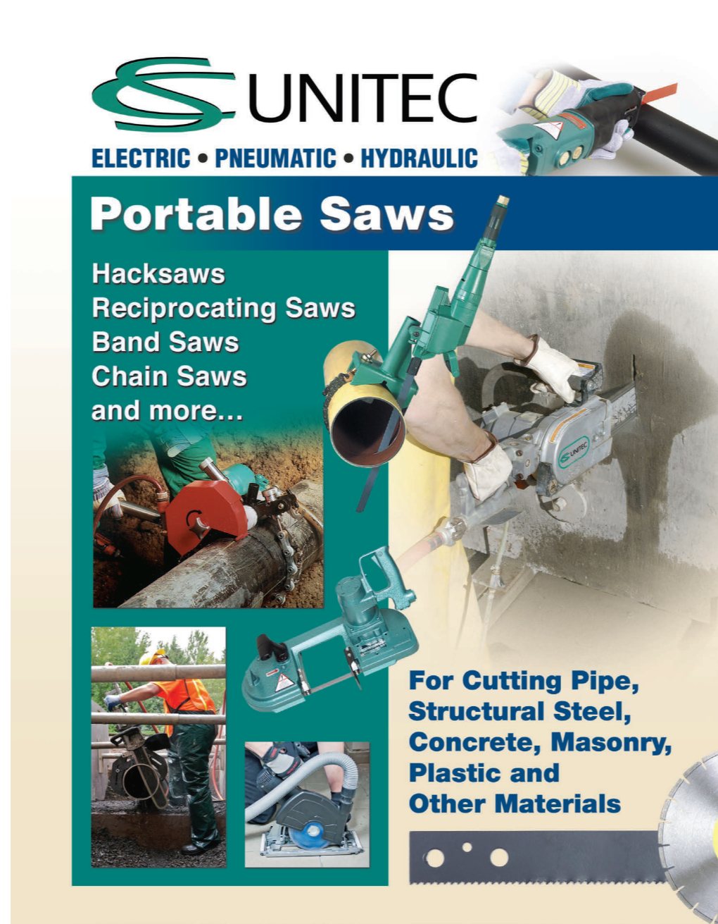 Heavy-Duty Saws… Fast, Accurate Cutting on the Job Site!