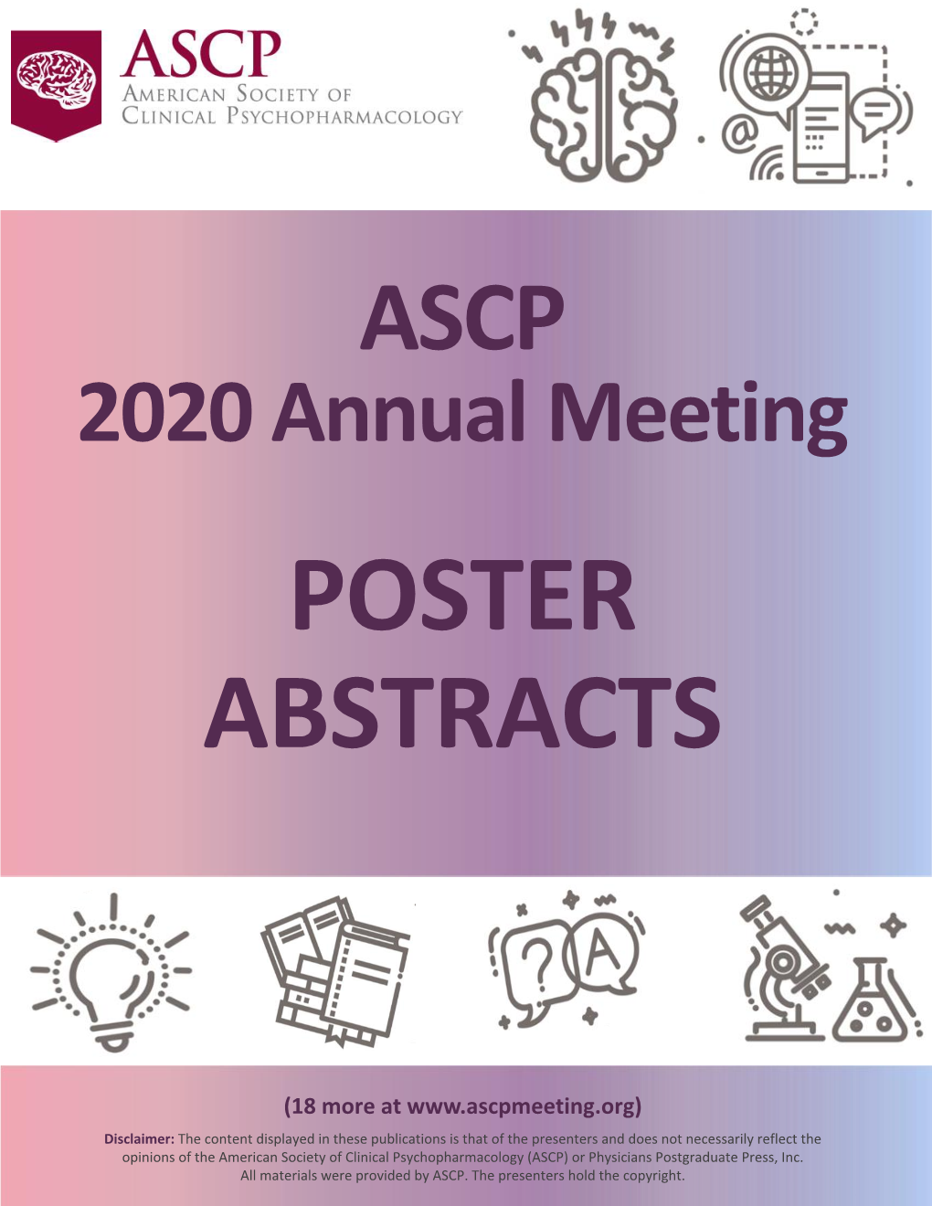 2020 Annual Meeting POSTER ABSTRACTS