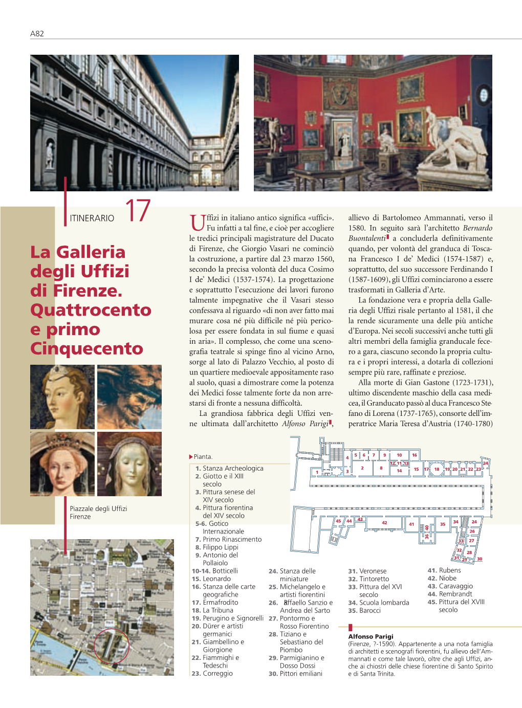 La Galleria Degli Uffizi Di Firenze. Quattrocento E Primo Cinquecento