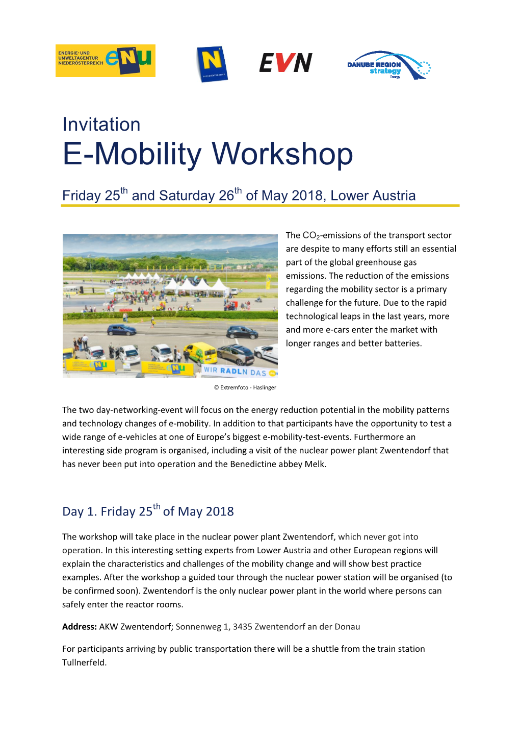 E-Mobility Workshop