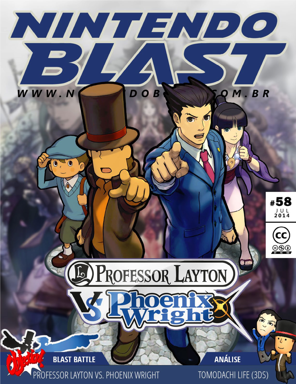 Grandes Mentes Pensam Igual Juntar Phoenix Wright Com Professor Layton Sempre Pareceu Uma Brilhante Ideia