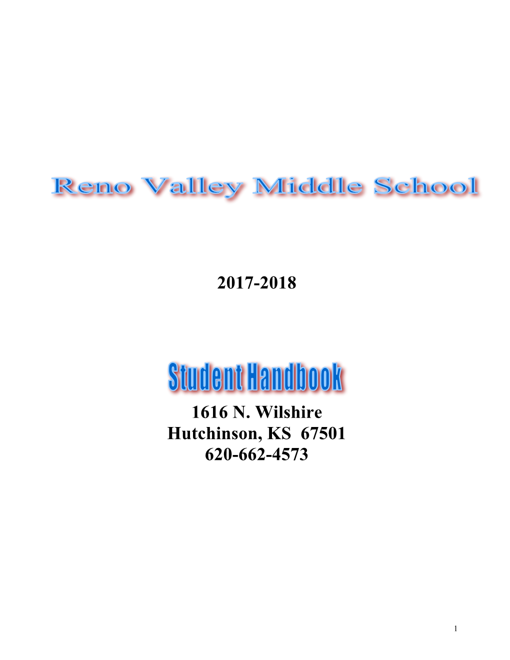RVMS Student Handbook