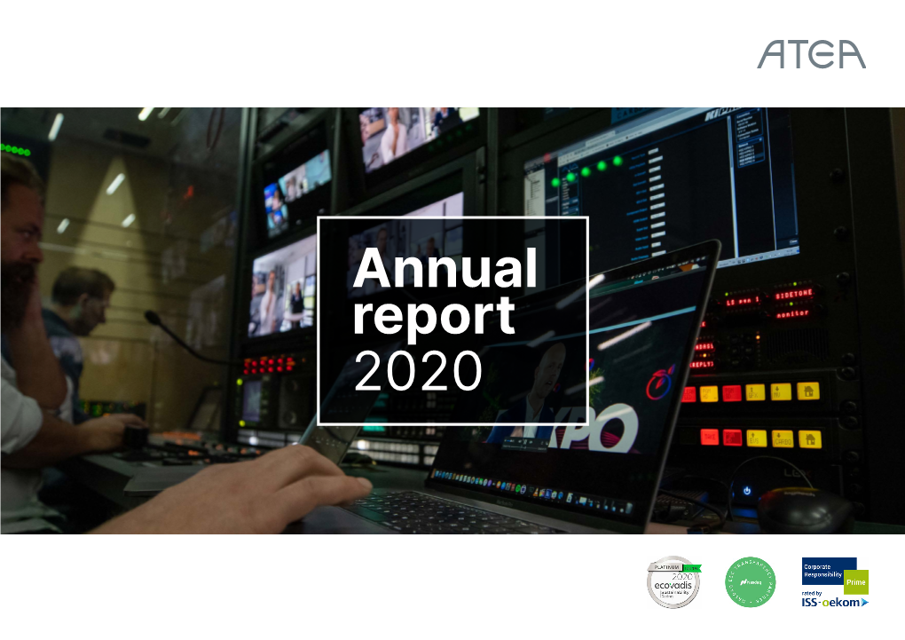 Annual Report 2020 Content the Business Board of Directors' Report the Board Shareholder Info Atea Group Accounts Atea ASA Accounts Corporate Governance 2 /103
