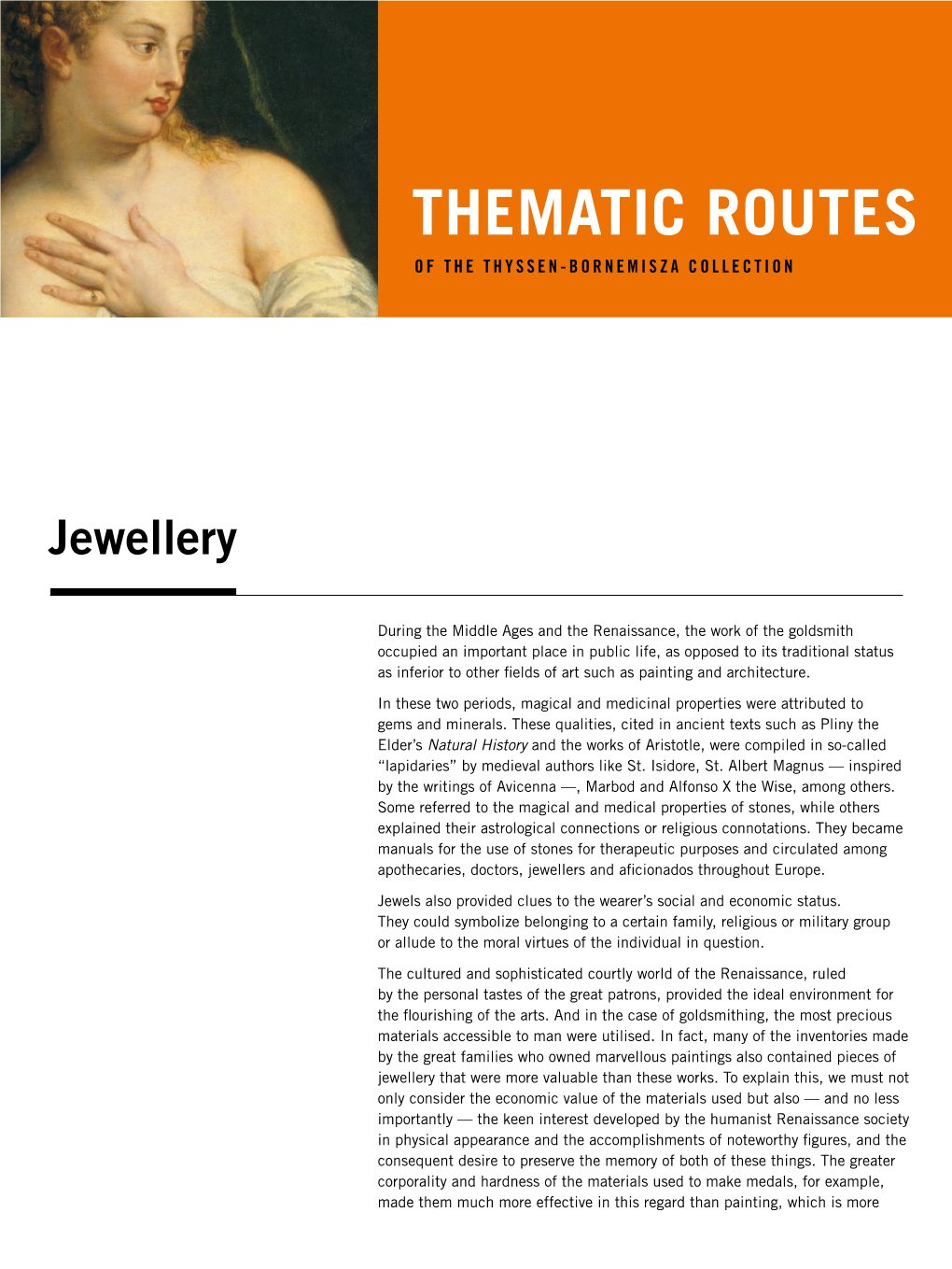 Thematic Routes of the Thyssen-Bornemisza Collection