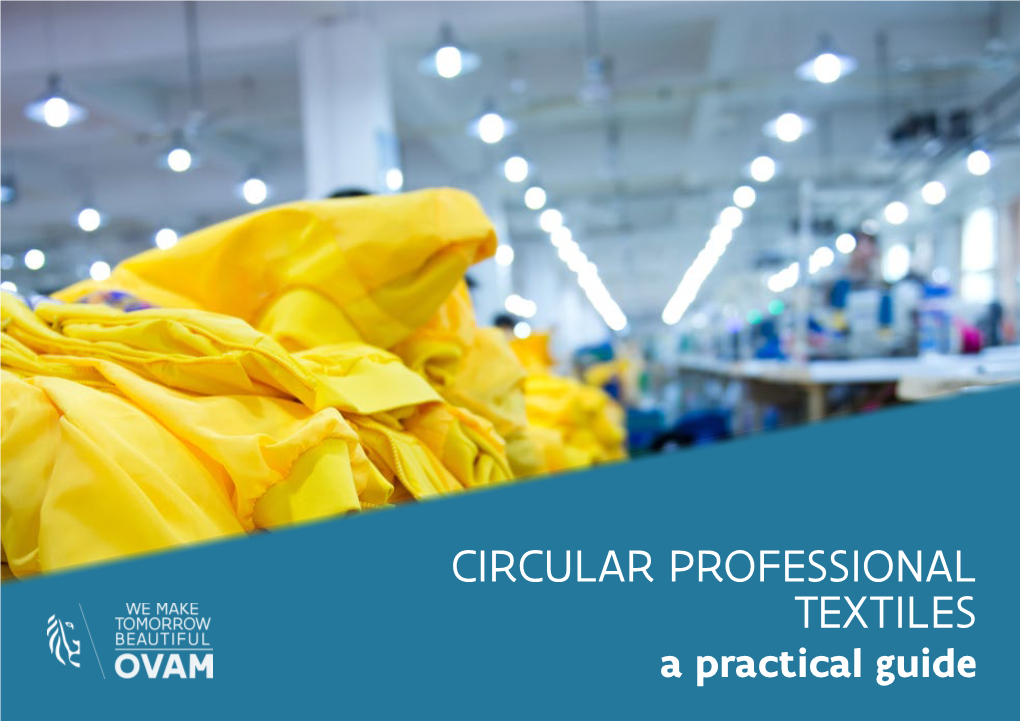 Guide to Circular Professional Textiles