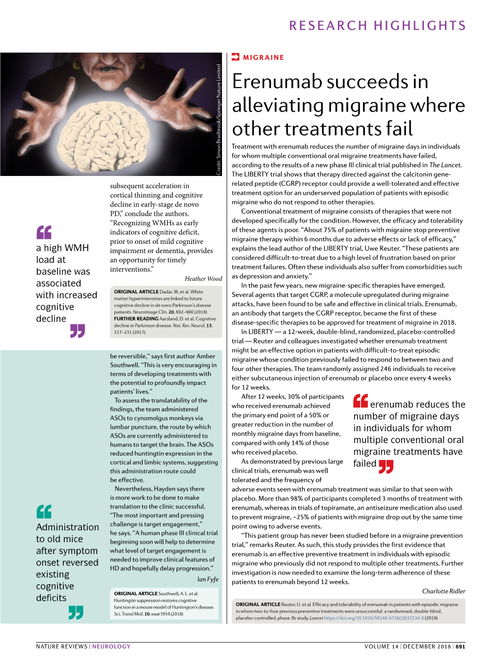 Erenumab Succeeds in Alleviating Migraine Where Other Treatments Fail