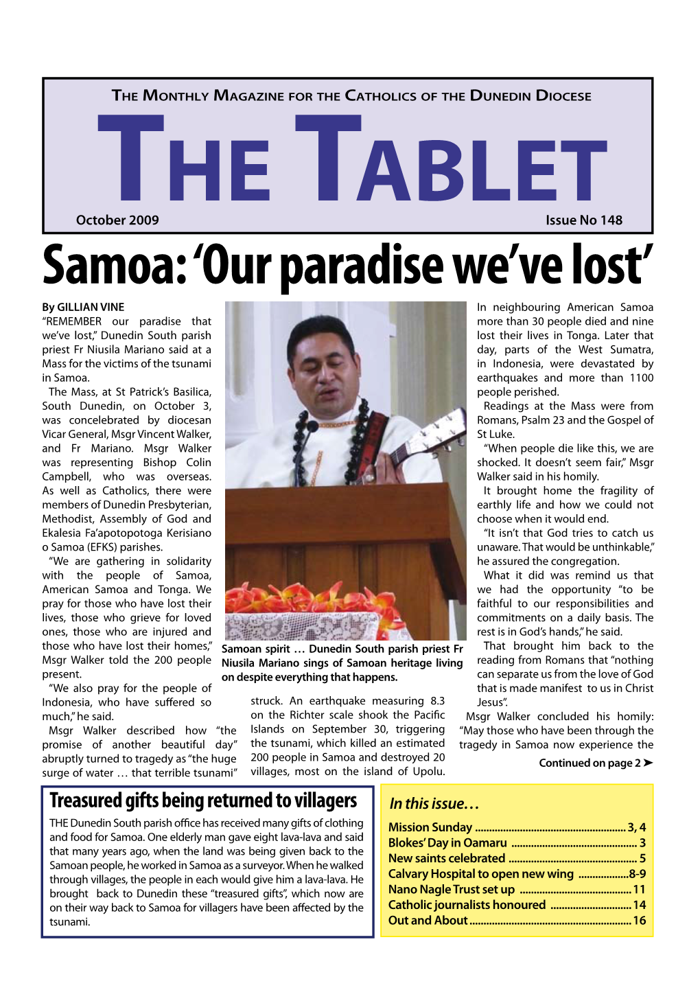 Samoa: 'Our Paradise We've Lost'