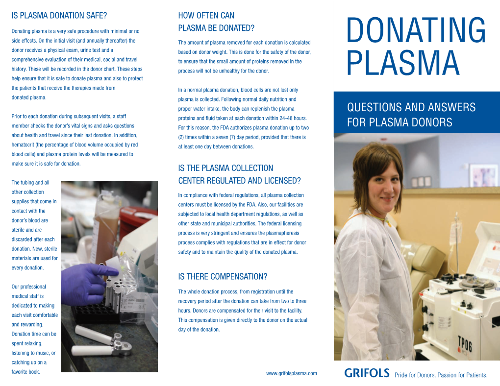 Is Plasma Donation Safe? How Often Can