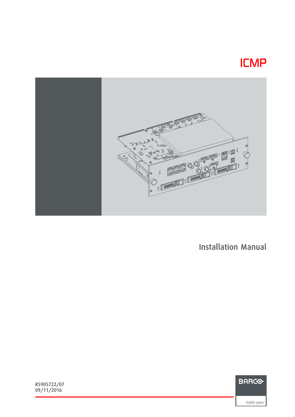 3.5 Obtaining the Barco ICMP Certificate