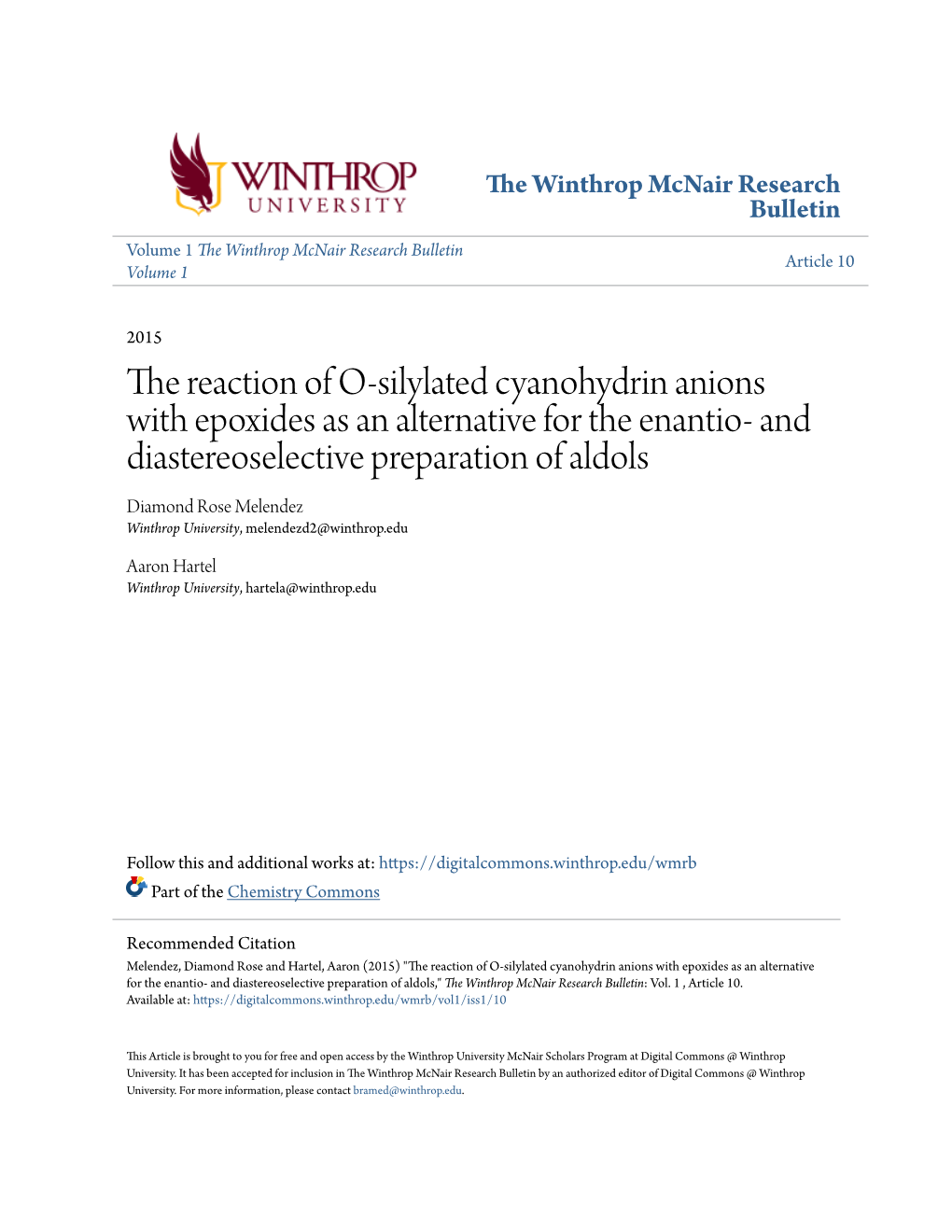 The Reaction of O-Silylated Cyanohydrin Anions with Epoxides As an Alternative for the Enantio- and Diastereoselective Preparation of Aldols