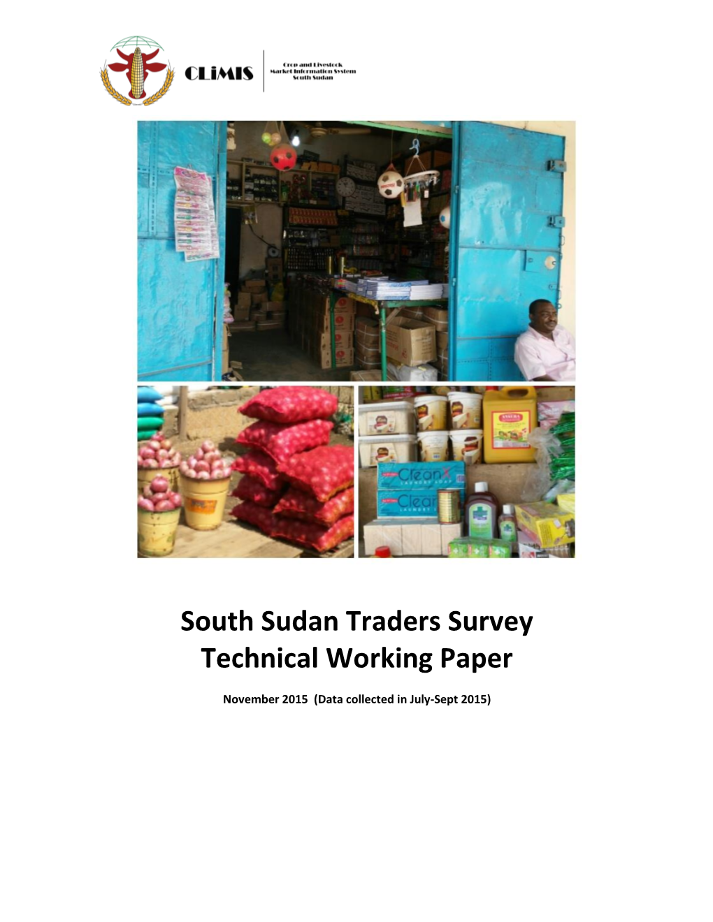 South Sudan Traders Survey Technical Working Paper