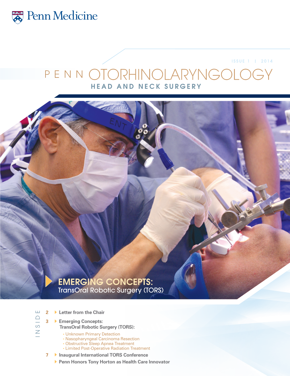 Penn Otorhinolaryngology-Head and Neck Surgery News