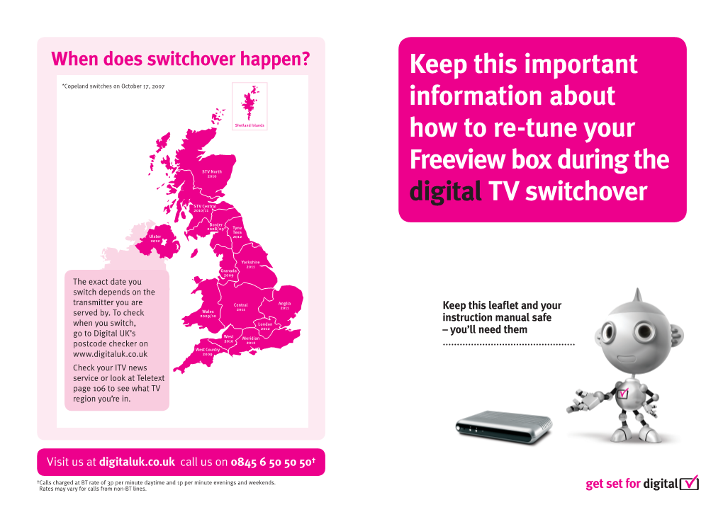 Keep This Important Information About How to Re-Tune Your Freeview Box