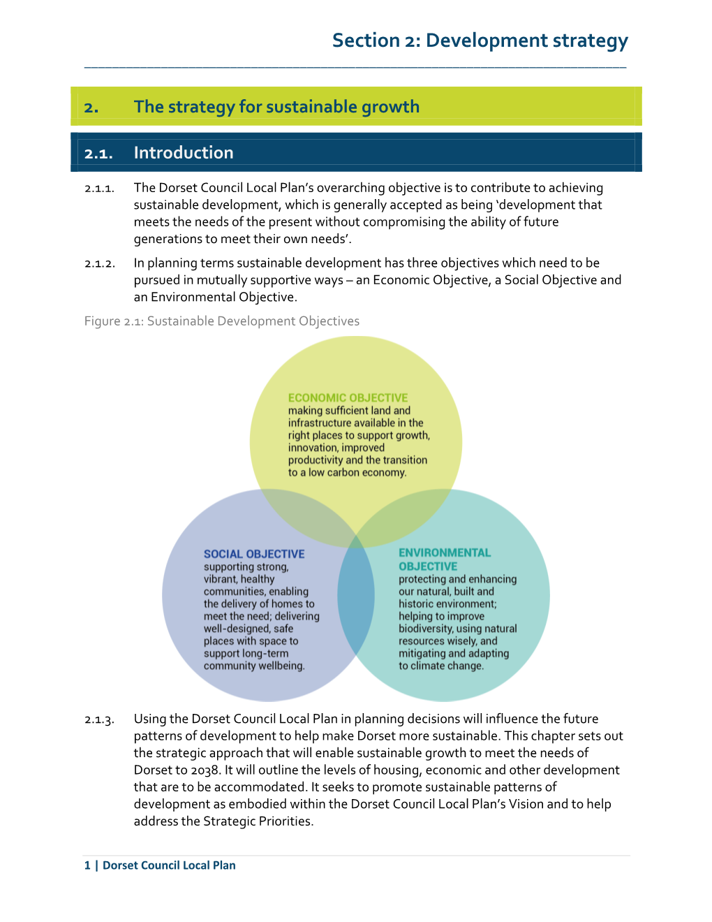 Section 2: Development Strategy ______