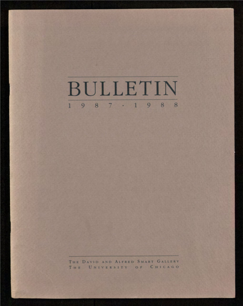 1987–1988 Bulletin