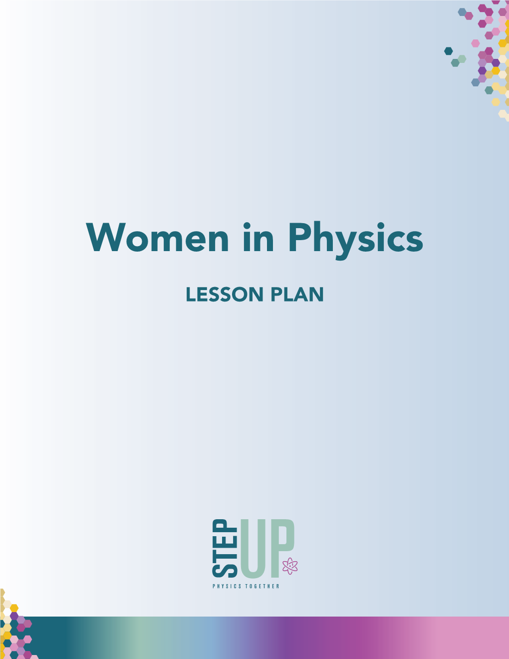 Women in Physics