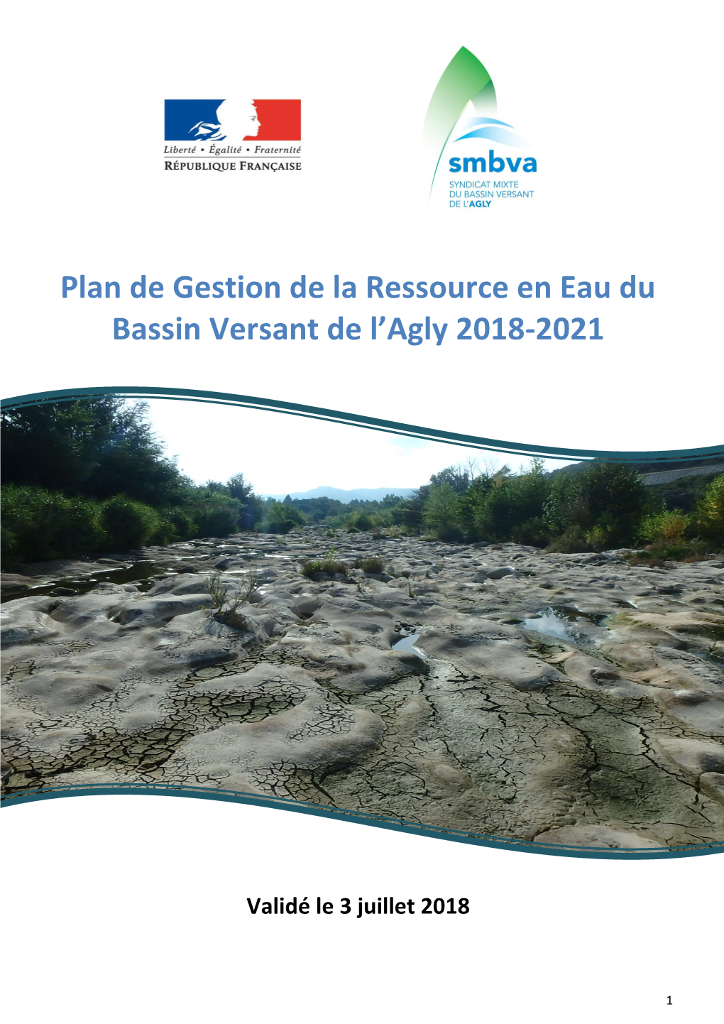 Plan De Gestion De La Ressource En Eau Du Bassin Versant De L'agly