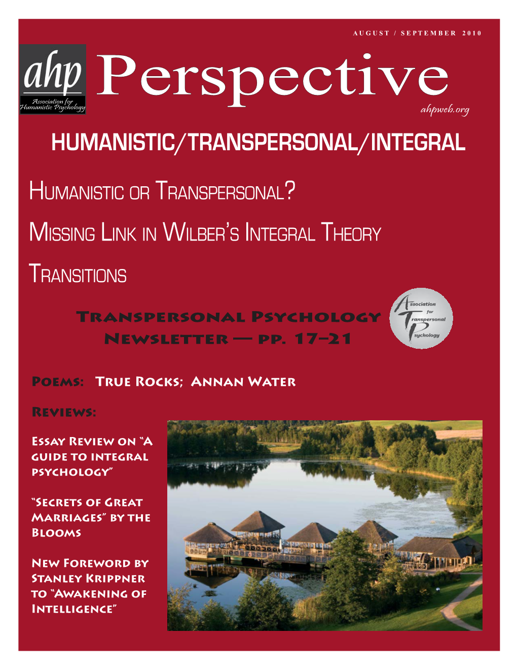 AHP Perspective AUGUST 2010.Indd