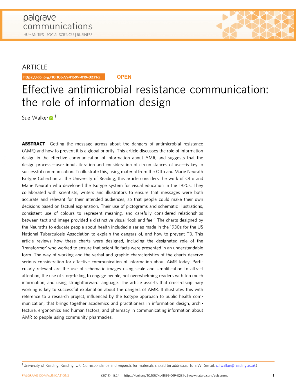 The Role of Information Design