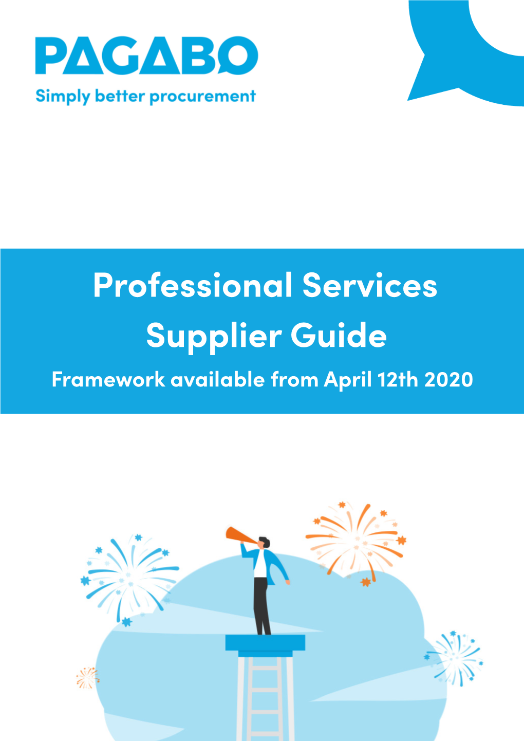 Professional Services Supplier Guide Framework Available from April 12Th 2020 Lot 1 Supplier - Complete Service Solutions