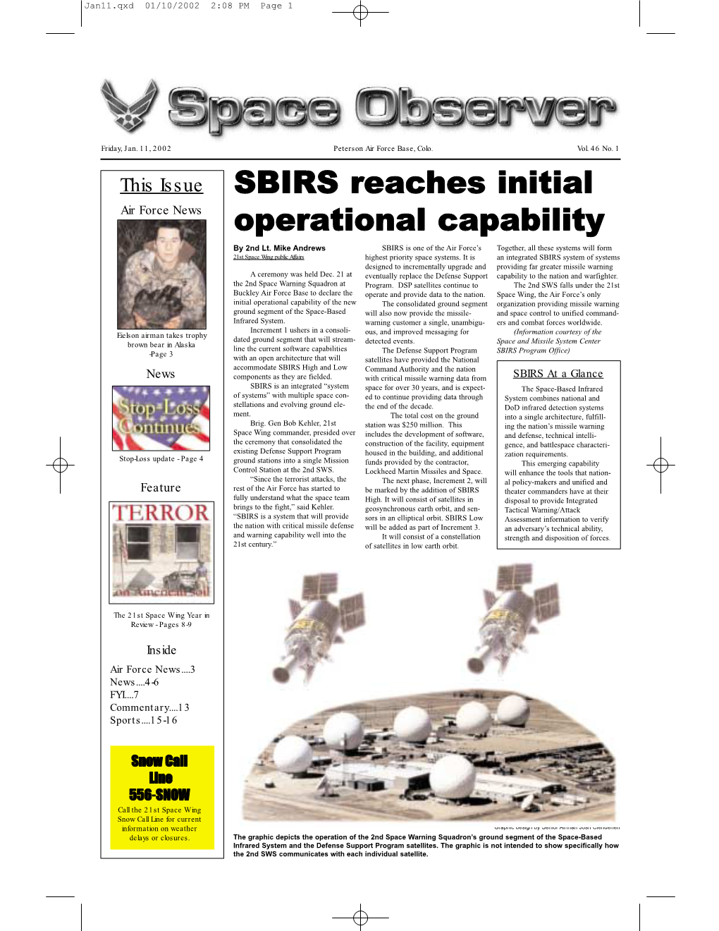 SBIRS Reaches Initial Operational Capability