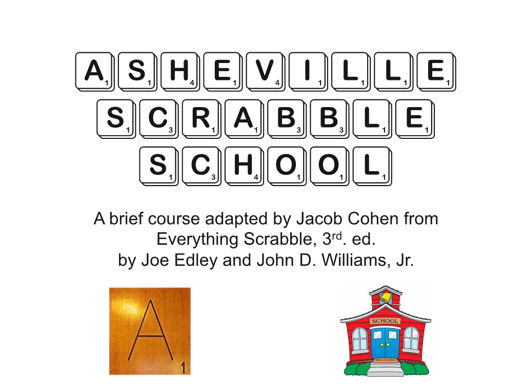 Asheville SCRABBLE School