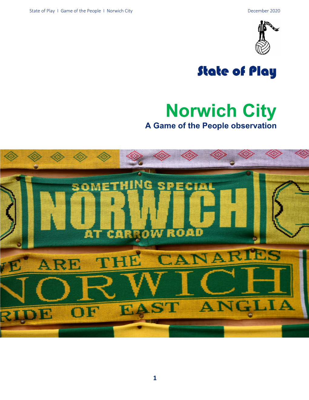 Norwich City December 2020