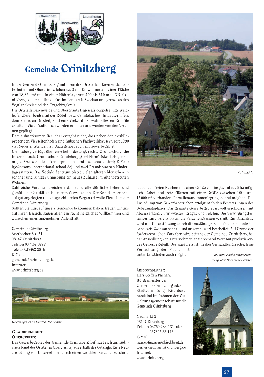 Gemeinde Crinitzberg