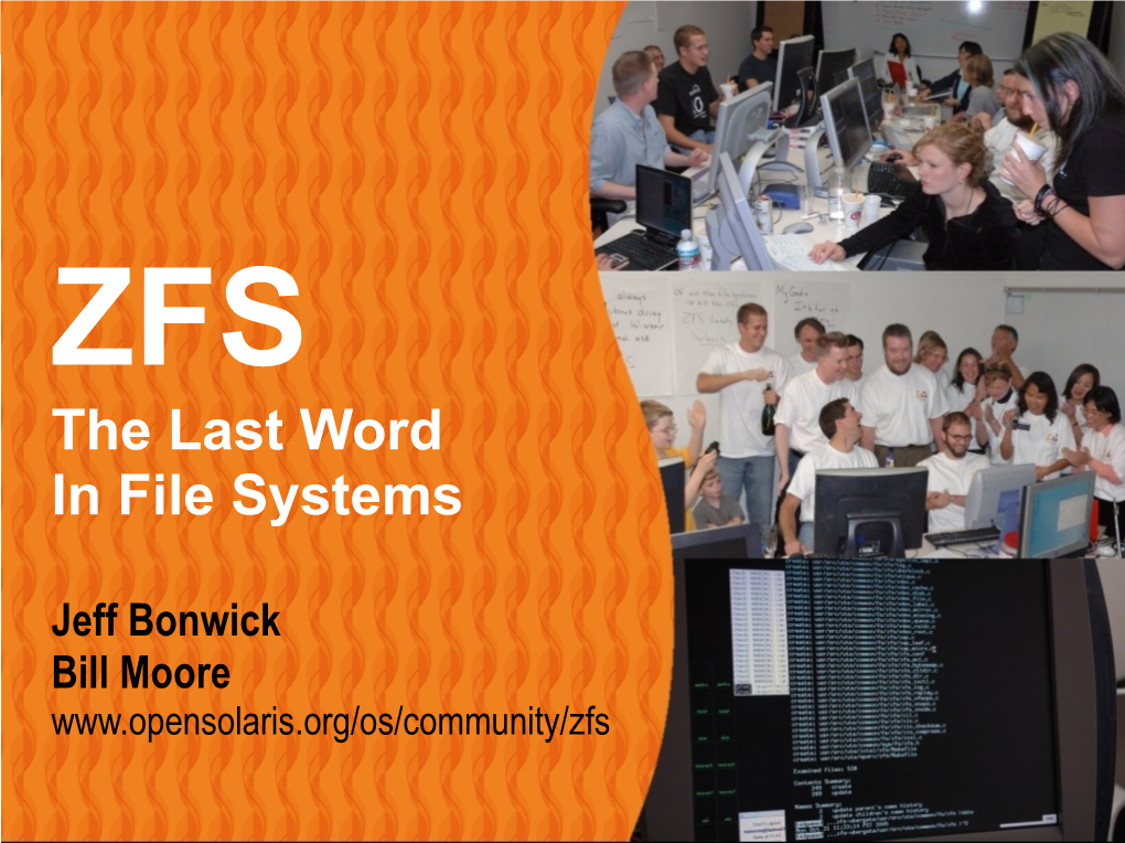 The Last Word in File Systems Page 1