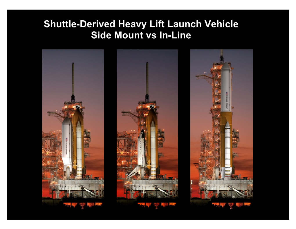 Shuttle Derived Heavy Lift Launch Vehicle Attributes